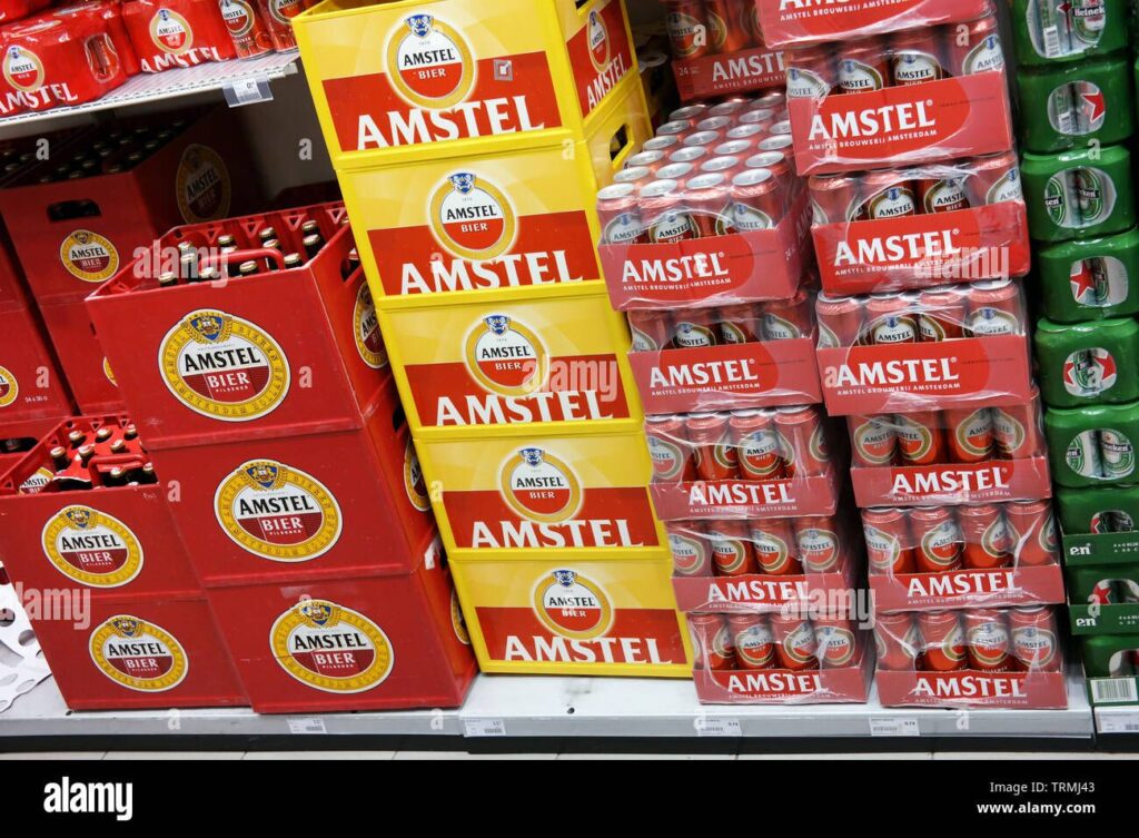 Amstel Beer Case (24 Bottles)