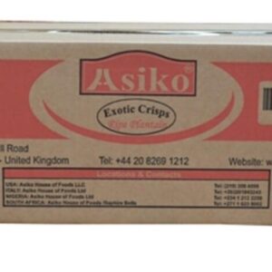 Asiko Ripe Plantain Crisps (Box)
