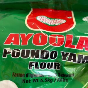 Ayoola Poundo Yam Flour 4.5kg