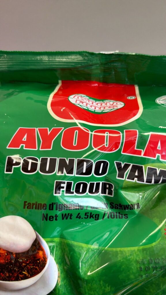 Ayoola Poundo Yam Flour 4.5kg