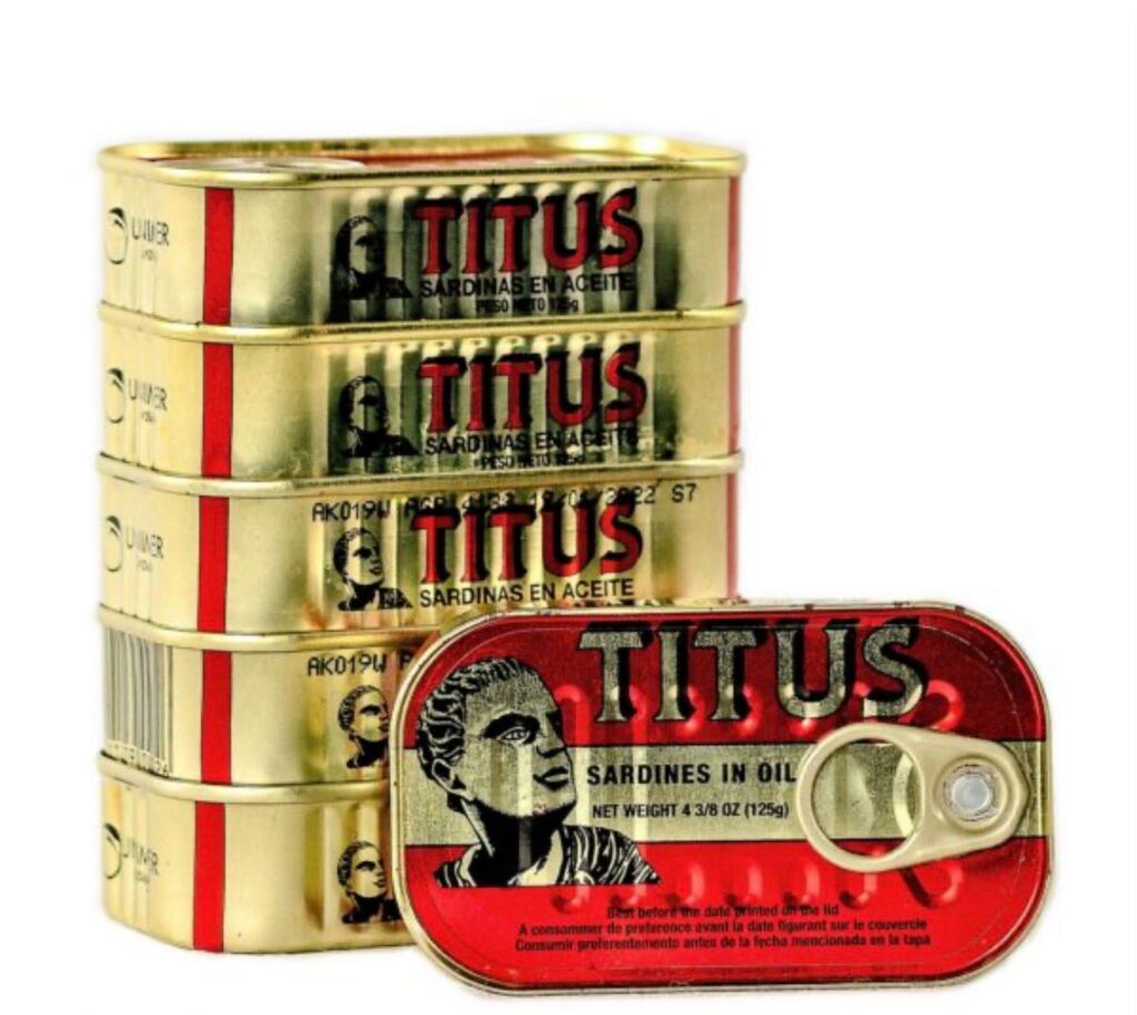 Titus Sardines in Oil 125g
