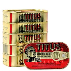 Titus Sardines in Oil 125g