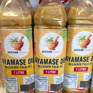 AYAMASE OIL (Bleached Palm oil)