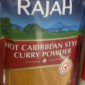 Rajah Hot Caribbean Style Curry Powder 100g | Since 1931 | No Artificial Colours